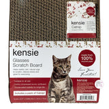 Kensie Stylish Floral Eyeglasses Cardboard Cat Scratching Board w/Catnip - Aura In Pink Inc.