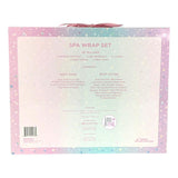 L2D Unicorn Vibes Iridescent Pink Rainbow Sleepover Headband & Spa Wrap Set - Aura In Pink Inc.