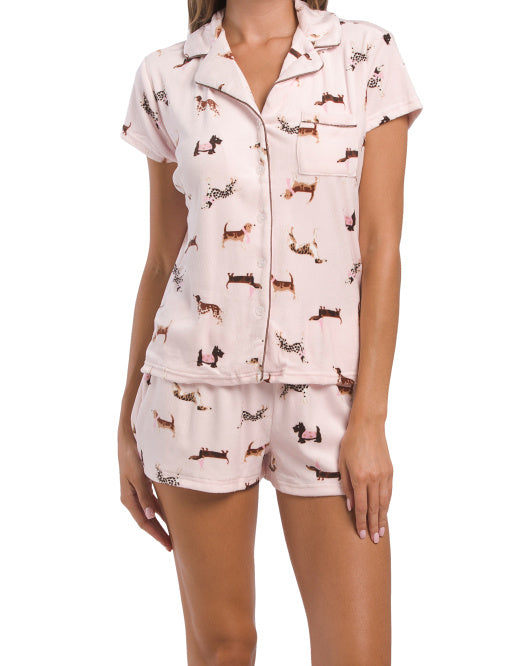 Laura Ashley, Intimates & Sleepwear, Laura Ashley 2 Piece Pajama Set  Camisole And Shorts Floral Blue Pink White Xl