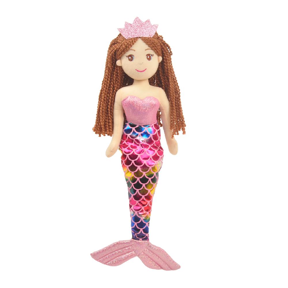 Linzy Plush Under The Sea Alani Mermaid w/Metallic Rainbow Scales