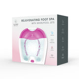 Lomi Massage Pink Rejuvenating Foot Spa w/Whirlpool Jets - Aura In Pink Inc.