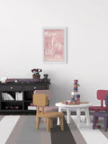 Marmont Hill Artisan Hand-Foiled Dream Big Little One Wall Art Framed In Glass - Aura In Pink Inc.