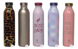 Manna Retro Double-Wall Vacuum Insulated Hot/Cold Stainless Steel Water Bottles - Aura In Pink Inc.