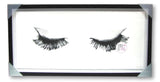 Marmont Hill Eyre Tarney Eyelashes Framed Art Print In Glass 24" x 16" - Aura In Pink Inc.