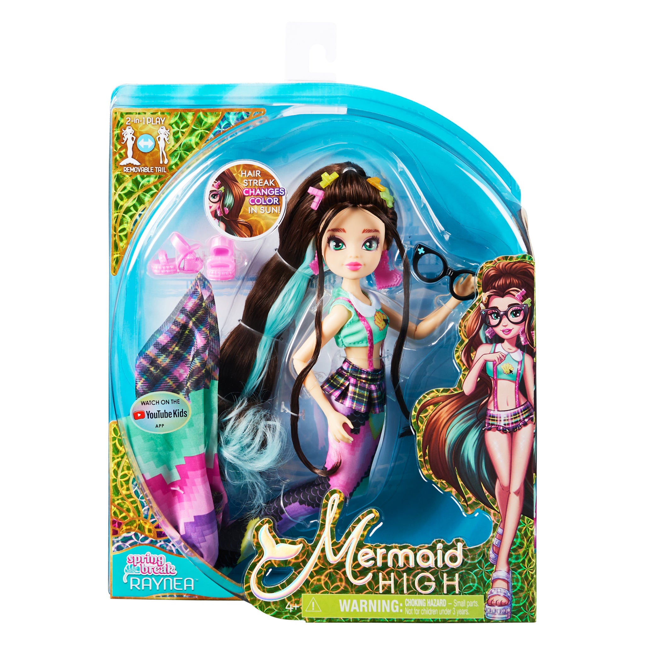 Mermaid High Spring Break Raynea Mermaid Doll – Aura In Pink