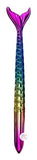 Metallic Rainbow Mermaid Tail Pens w/Caps - Aura In Pink Inc.