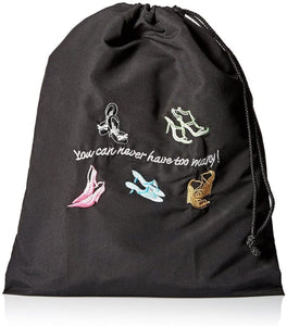 Miamica If The Shoe Fits... You Can Never Have Too Many Shoes Fashionable Shoe Bag - Aura In Pink Inc.