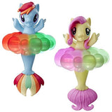 My Little Pony Rainbow Lights Water Float Seaponies - Rainbow Dash & Fluttershy - Aura In Pink Inc.