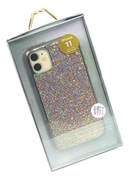 Nanette Lepore Iridescent Glitter Bling iPhone 11 / iPhone XR Case - Aura In Pink Inc.