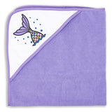 Necessities By Tendertyme Mermaid Hooded Baby Towels Set Of 2 - Aura In Pink Inc.