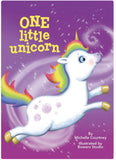 One Little Unicorn Children's Padded Board Book by Michelle Courtney - Aura In Pink Inc.