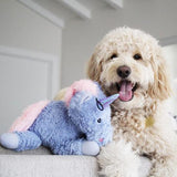 Patchwork Pet Pastel Unicorn Squeaky Plush Dog Toys - Aura In Pink Inc.