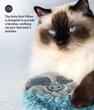 Petstages Purr Pillow Sloth Touch Activated Calm & Comfort Purr Cat Toy