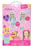 Pocket.Watch Love, Diana Mashup Doll Mermaid X Party Dress - Aura In Pink Inc.