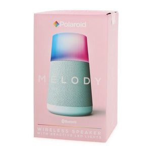 Polaroid Melody Aqua Bluetooth Wireless Speaker w/Reactive LED Lights