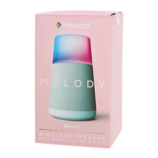 Polaroid Melody Aqua Bluetooth Wireless Speaker w/Reactive LED Lights