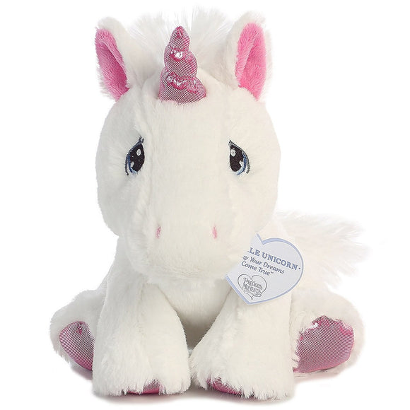 Precious Moments Sparkle Unicorn Plush - Aura In Pink Inc.