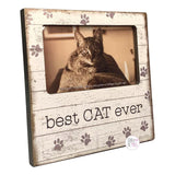 Primitives By Kathy Best Cat Ever Paw Prints Photo Frame