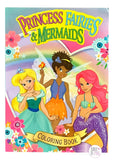 Princess, Fairies, & Mermaids Jumbo Coloring Books By Vision St. Publishing - Aura In Pink Inc.
