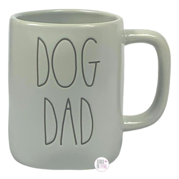 Rae Dunn Artisan Collection by Magenta Dog Dad Grey Matte Ceramic Coffee Mug