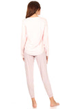 Rae Dunn Do Not Disturb Ladies Sleepwear Pajama Set - Aura In Pink Inc.