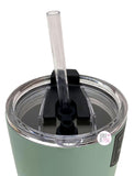 Rae Dunn Mint Green Coffee Insulated Stainless Steel Tumbler w/Lid & Straw - Aura In Pink Inc.