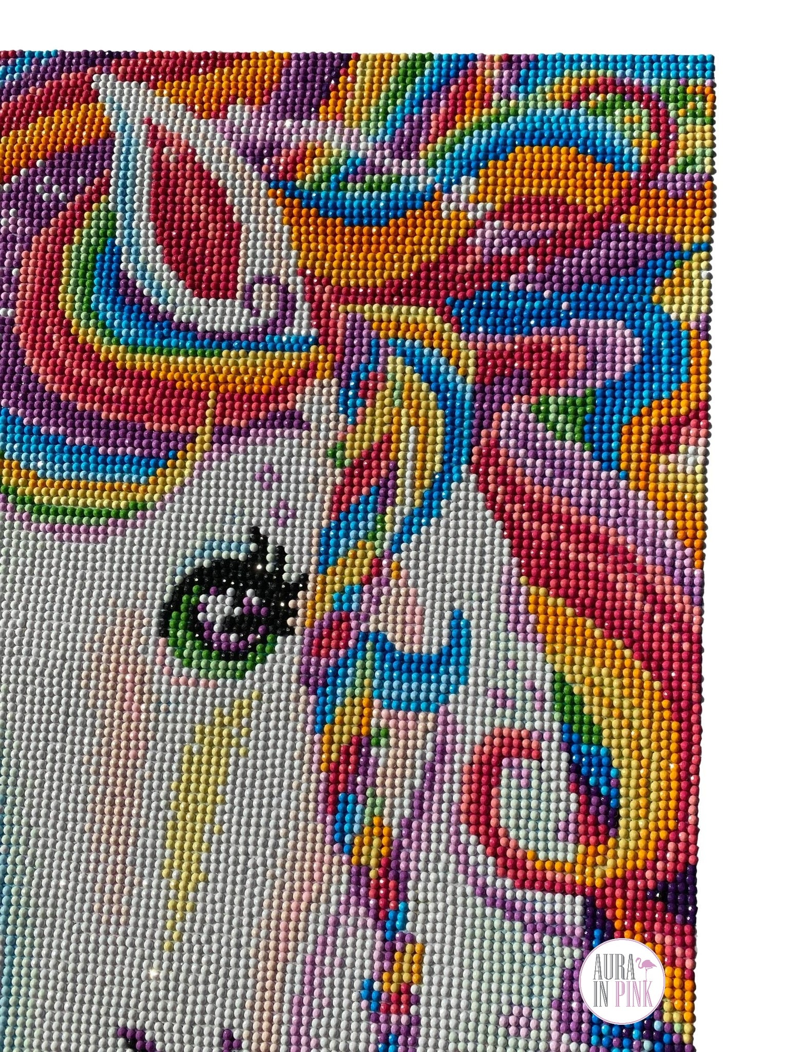 Rainbow Dream Pony Diamond Painting Kit with Free Shipping – 5D