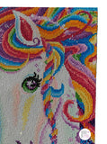 Gorgeous Rainbow Horse Pony 5D Diamond Painting Art Kit - Aura In Pink Inc.