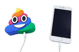 Fabulous "Unicorn" Rainbow Poop Emoji Portable Phone Charger - Aura In Pink Inc.