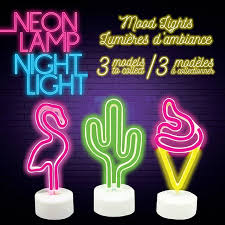 Neon mood light outlet