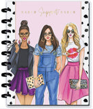 Rongrong Me & My Big Ideas Happy Notes Babes Support Babes Notebook Happy Planner - Aura In Pink Inc.