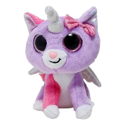 Russ Unicorn Cat Caticorn Unikitty Winged Plush Cupid Purple Jet Black Nova White