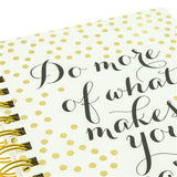 Do More Of What Makes You Sparkle Hard Cover Journal - Aura In Pink Inc.
