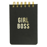 Girl Boss Petite Spiral Notepad - Aura In Pink Inc.