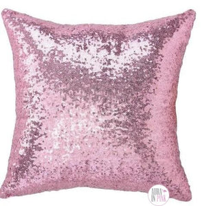 Pink sequin throw clearance