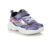 Skechers Magical Collection Unicorn Storm Purple Glitter Galaxy Toddler Girls' Running Shoes - Aura In Pink Inc.