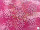 SkinnyDip London Pink Glitter Pineapples Cooling Gel Eye Mask - Aura In Pink Inc.