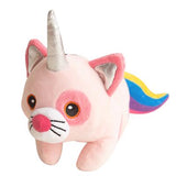 SnugArooz Kat The Caticorn Crinkle Plush Squeaky Dog Toy - Aura In Pink Inc.