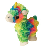 SnugArooz Rainbow Uni-Llama Kitty Momma Catnip Plush Cat Toy - Aura In Pink Inc.