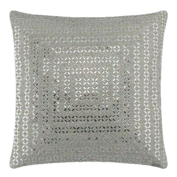 Sparkles Home Luxury Luminous Collection Pillow Madison Avenue Rhinestone Bling Throw Cushion - Aura In Pink Inc.