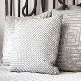 Sparkles Home Luxury Luminous Collection Pillow Madison Avenue Rhinestone Bling Throw Cushion - Aura In Pink Inc.