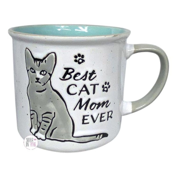 Spectrum Designz Best Cat Mom Ever Large Ceramic Coffee Mug