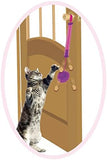 Ethical Products Spot Kitty Tug-N-Treat Dispensing Cat Toy w/Catnip Pompom - Aura In Pink Inc.