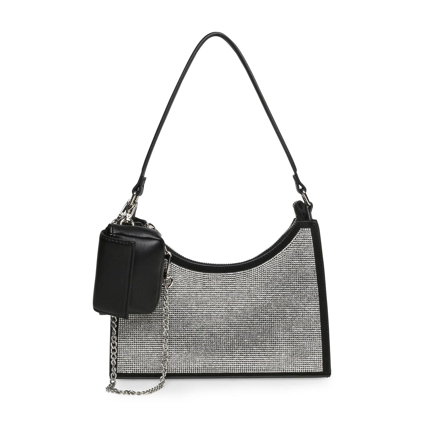 White silver Crystal Bling Rhinestone renaissance handbag purse bag New |  eBay