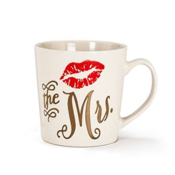 The Mrs. Red Lipstick Large Coffee Mug