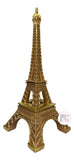 Three Hands Corp Black, White & Gold Glossy Eiffel Tower Statue Décor