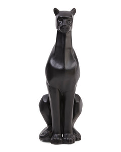 Black Panther Ceramic Statue Décor - Aura In Pink Inc.