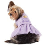 Top Paw Crown Yourself Lilac Purple Sparkly Tutu Pet Outfit - Aura In Pink Inc.
