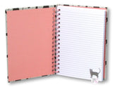 Tri-Coastal Designs Chasing Lola Cat-A-Porter Spiral Bound Journal - Aura In Pink Inc.