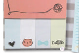 Tri-Coastal Designs Is It Caturday Yet? Notepads & Sticky Tab Notes Folder - Aura In Pink Inc.